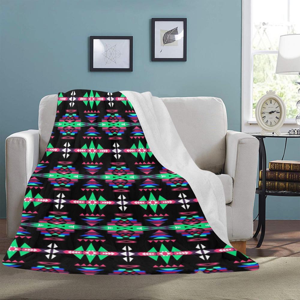 River Trail Journey Ultra-Soft Micro Fleece Blanket 60"x80" Ultra-Soft Blanket 60''x80'' e-joyer