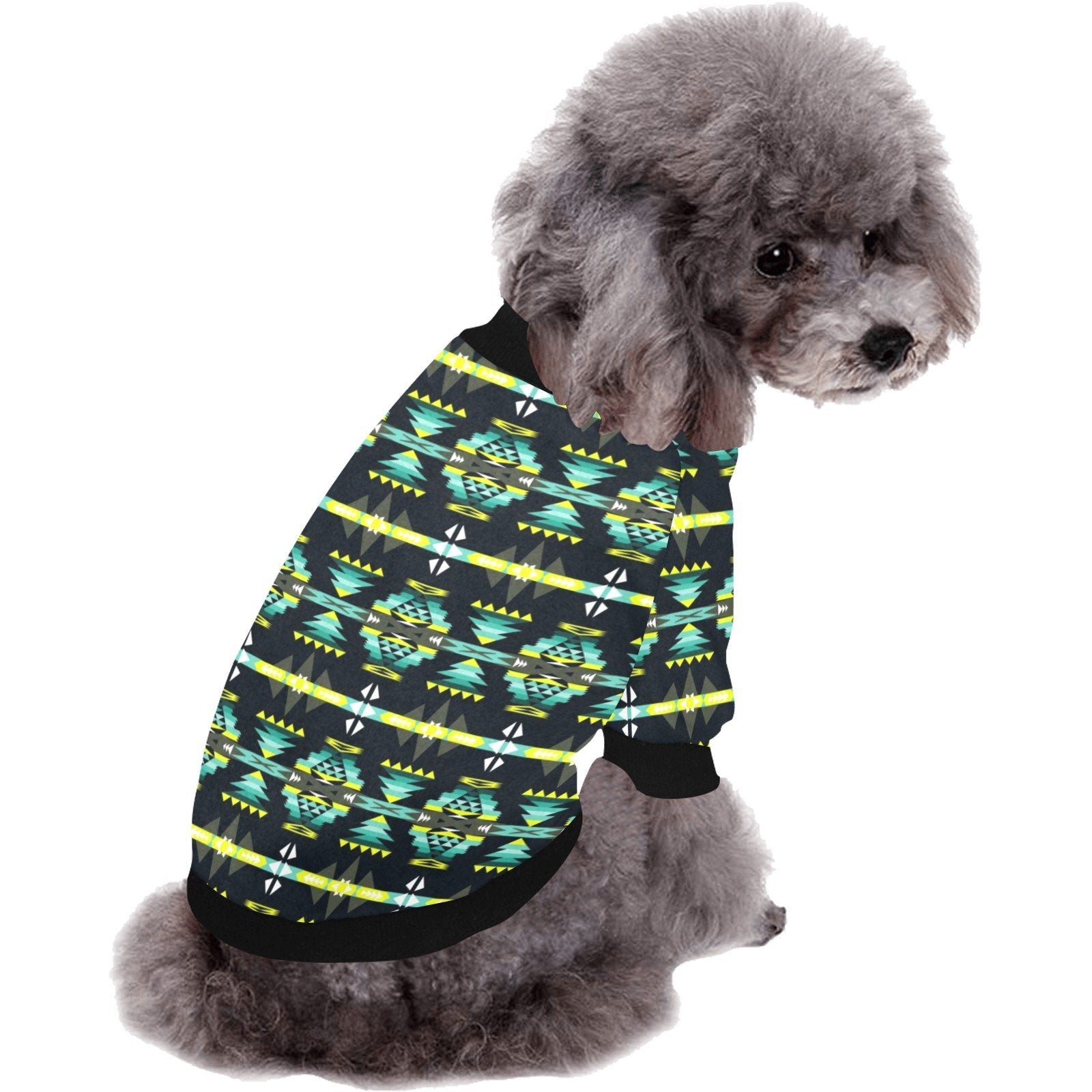 River Trail Pet Dog Round Neck Shirt Pet Dog Round Neck Shirt e-joyer