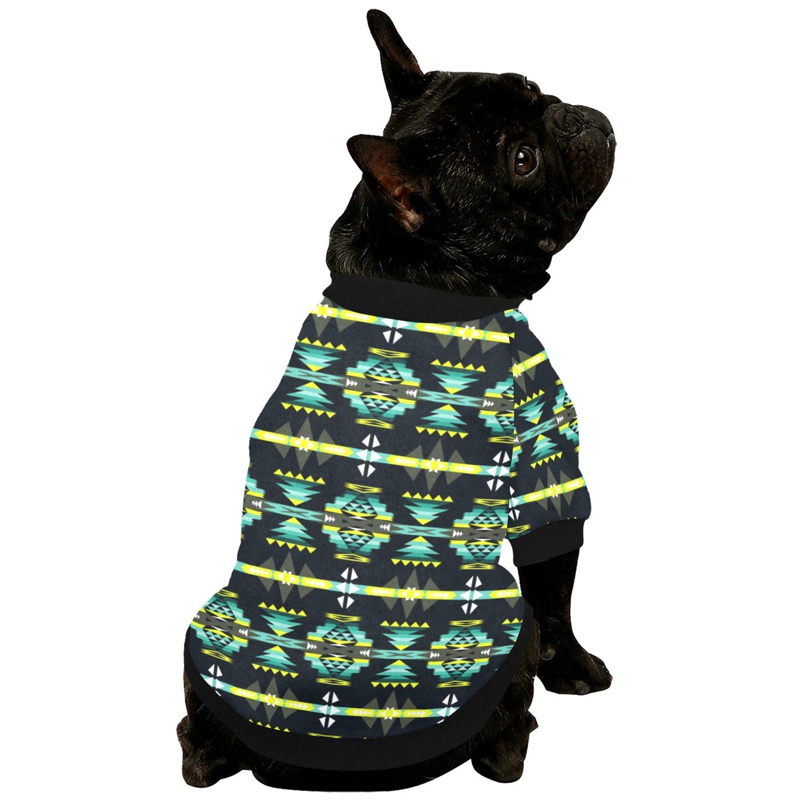River Trail Pet Dog Round Neck Shirt Pet Dog Round Neck Shirt e-joyer