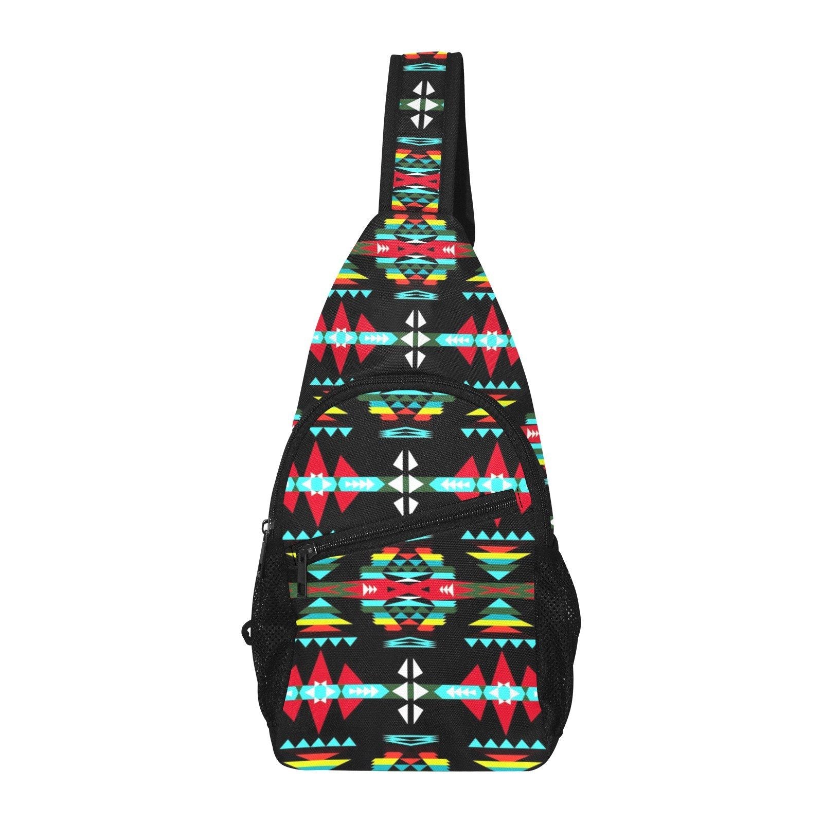 River Trail Sunset All Over Print Chest Bag (Model 1719) All Over Print Chest Bag (1719) e-joyer