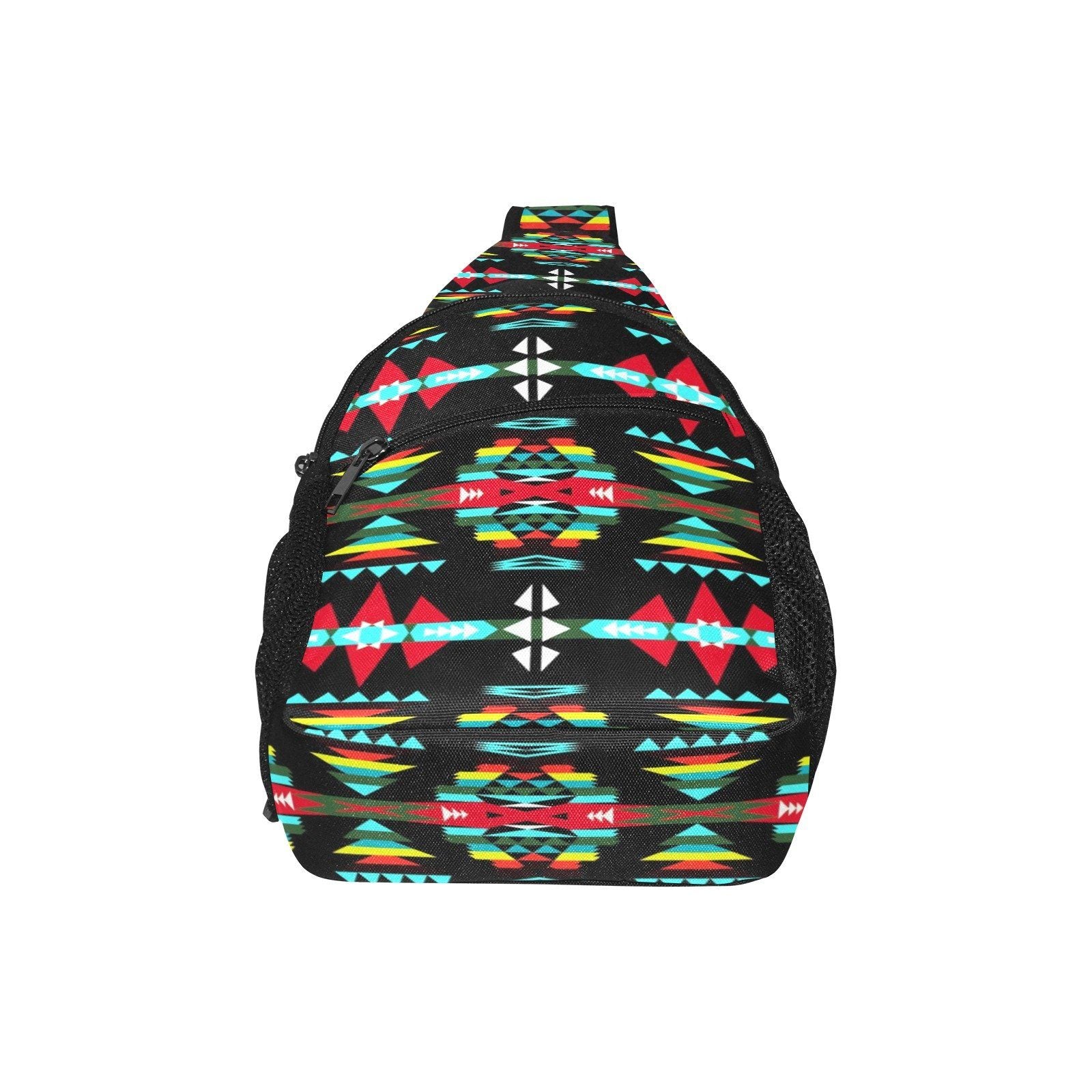 River Trail Sunset All Over Print Chest Bag (Model 1719) All Over Print Chest Bag (1719) e-joyer