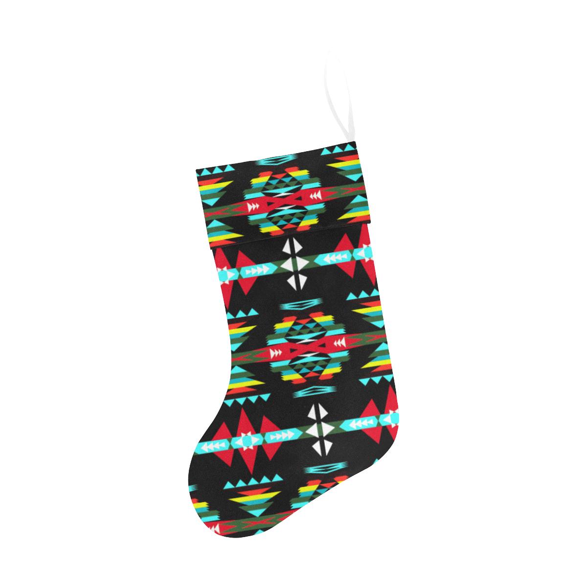 River Trail Sunset Christmas Stocking holiday stocking e-joyer