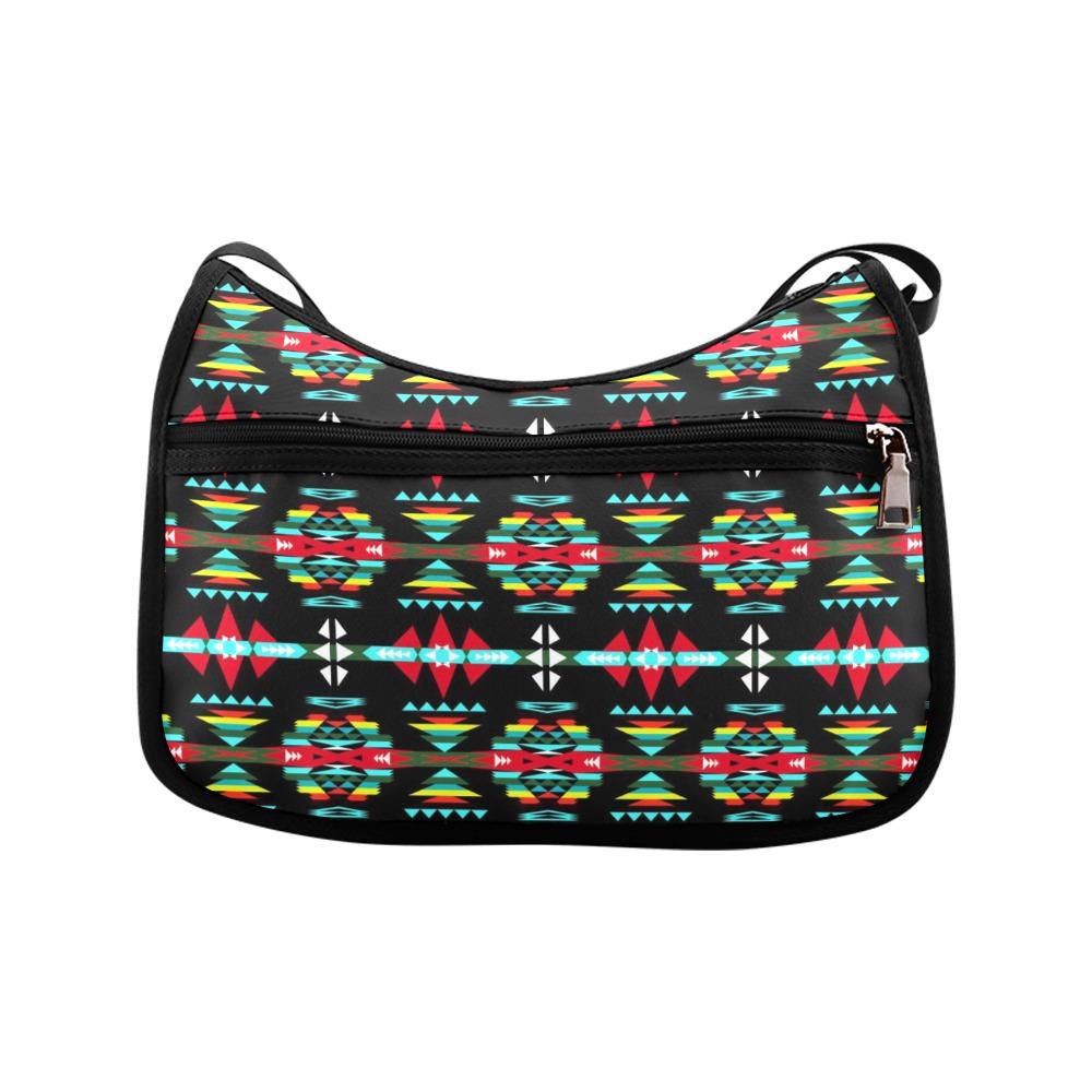 River Trail Sunset Crossbody Bags (Model 1616) Crossbody Bags (1616) e-joyer