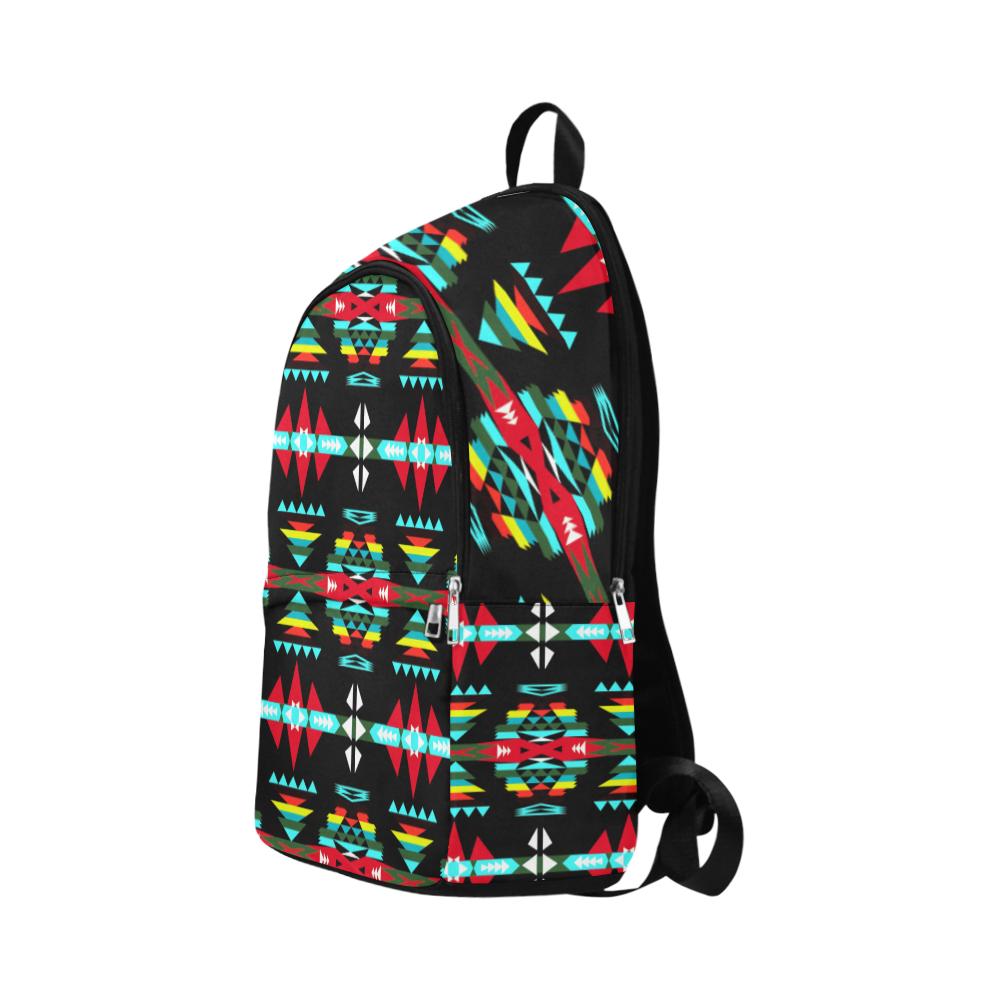 River Trail Sunset Fabric Backpack for Adult (Model 1659) Casual Backpack for Adult (1659) e-joyer
