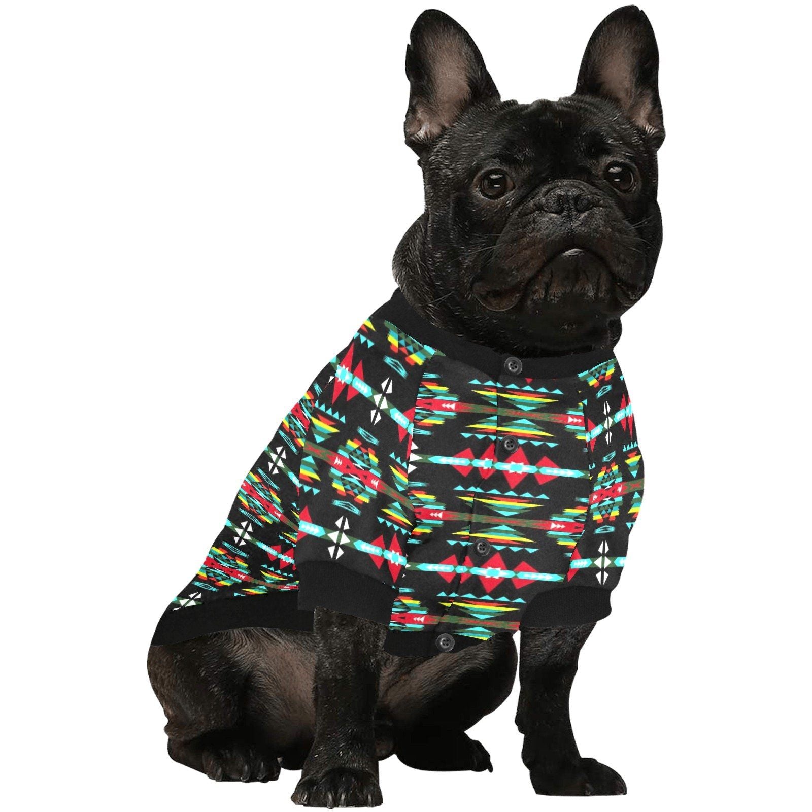 River Trail Sunset Pet Dog Round Neck Shirt Pet Dog Round Neck Shirt e-joyer