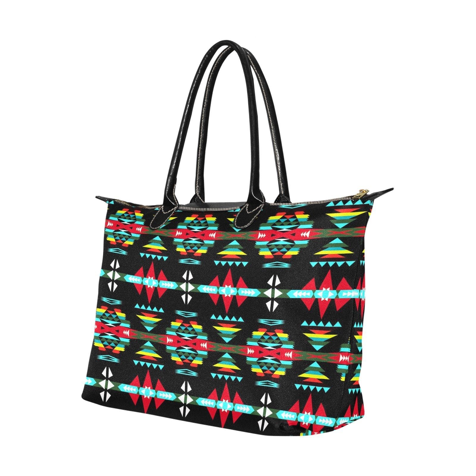 River Trail Sunset Single-Shoulder Lady Handbag (Model 1714) bag e-joyer