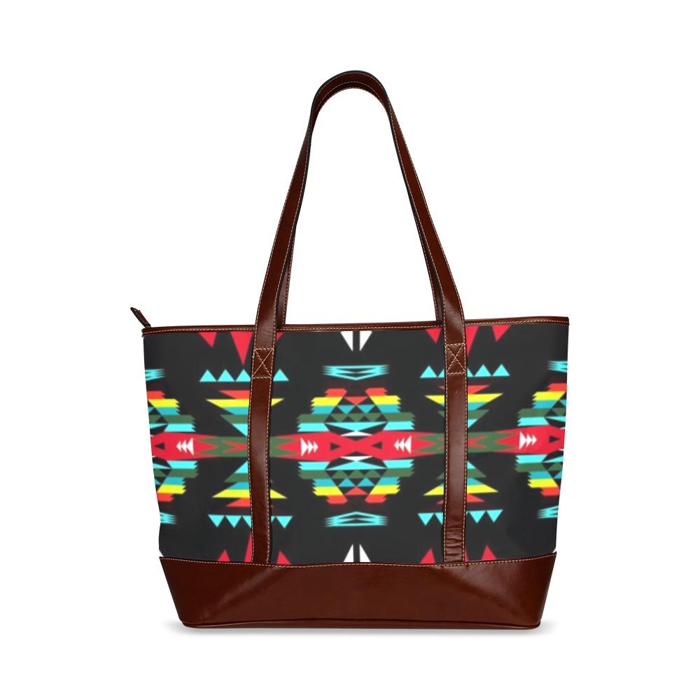 River Trail Sunset Tote Handbag (Model 1642) handbag e-joyer