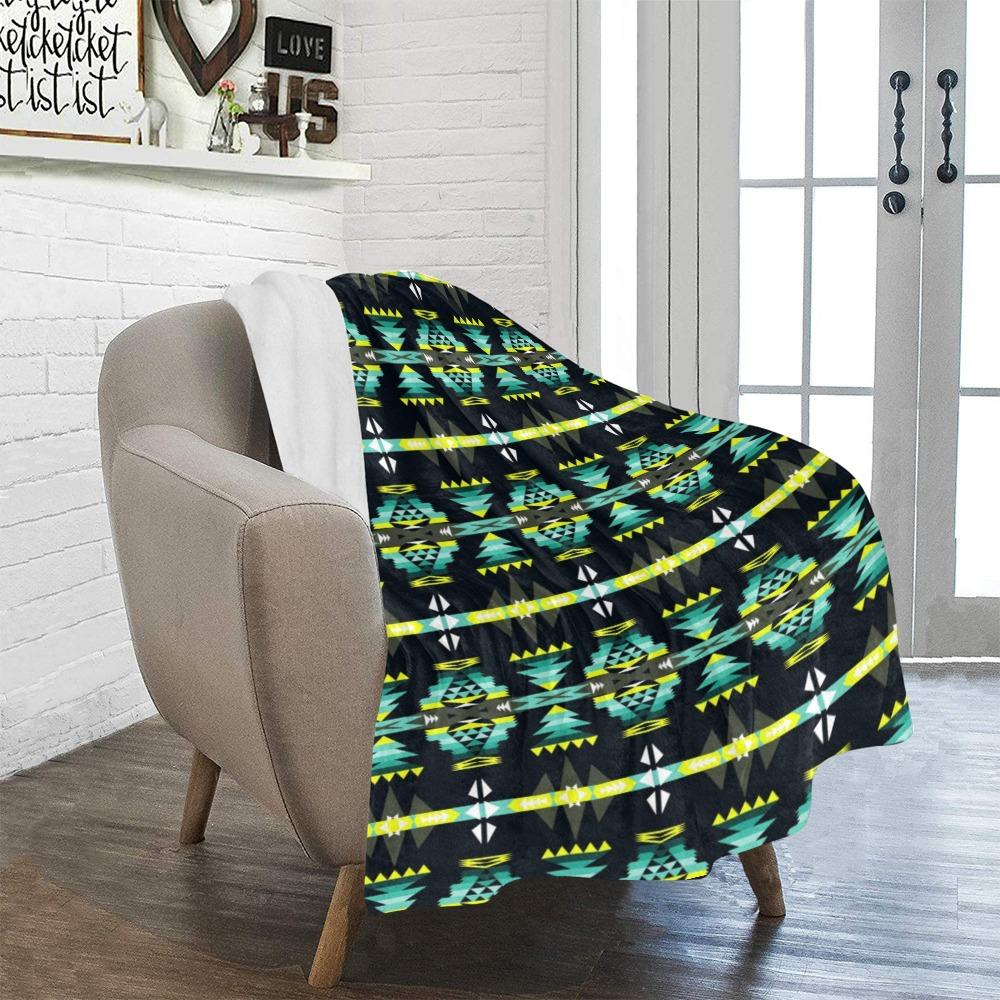 River Trail Ultra-Soft Micro Fleece Blanket 40"x50" Ultra-Soft Blanket 40''x50'' e-joyer