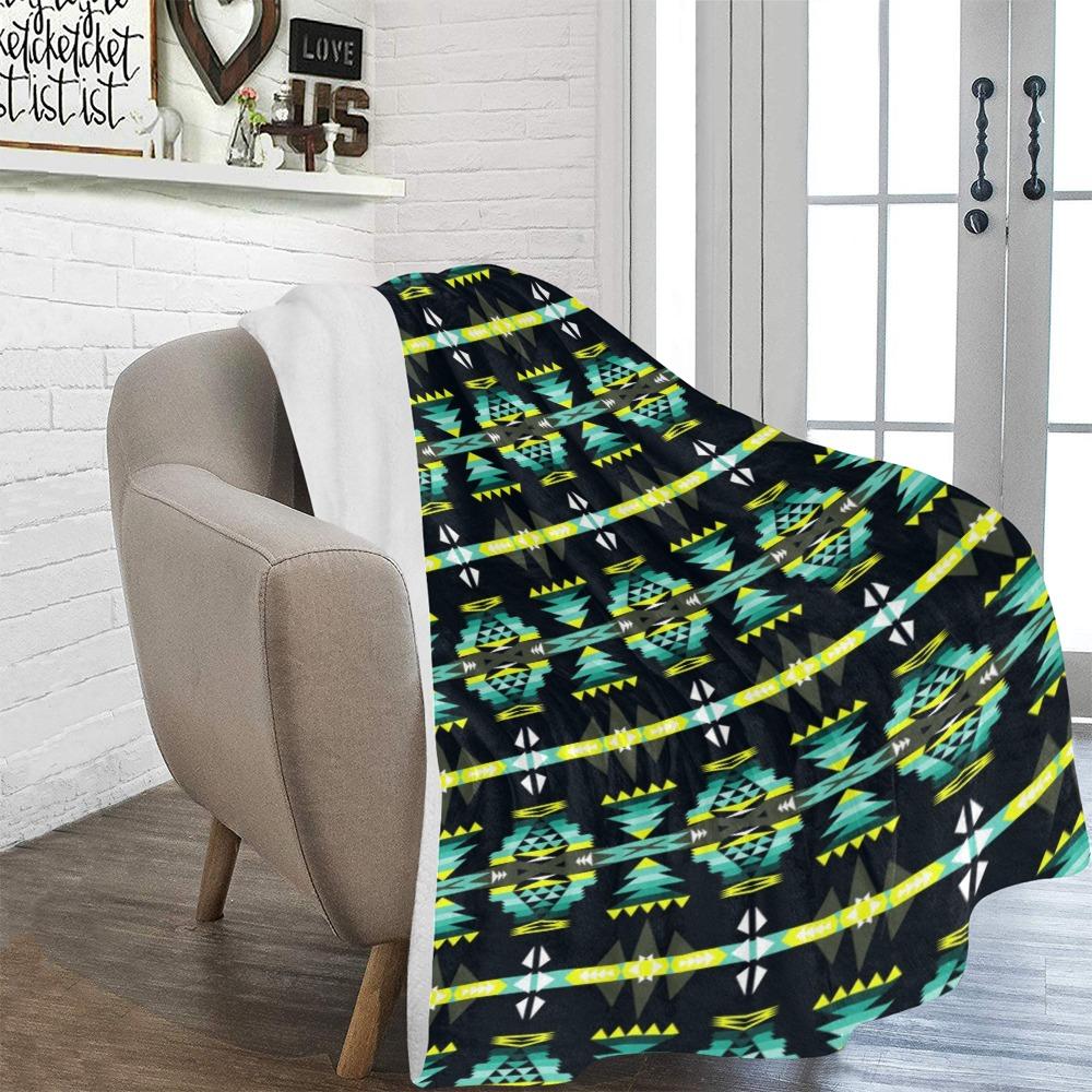River Trail Ultra-Soft Micro Fleece Blanket 60"x80" Ultra-Soft Blanket 60''x80'' e-joyer
