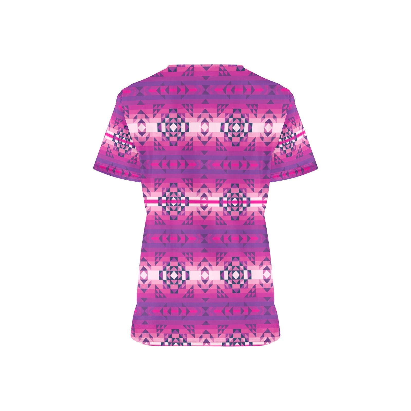 Royal Airspace All Over Print Scrub Top Scrub Top e-joyer