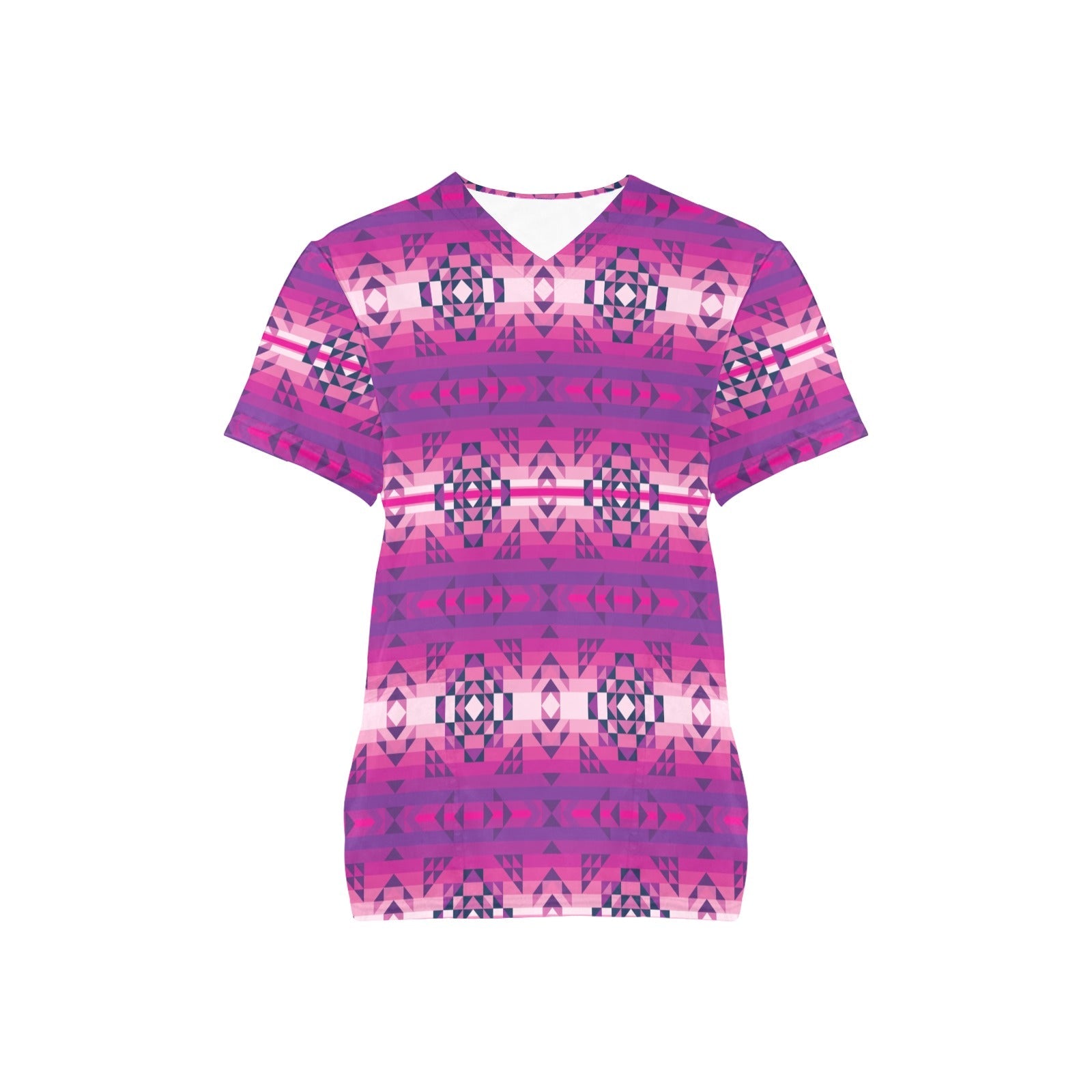 Royal Airspace All Over Print Scrub Top Scrub Top e-joyer