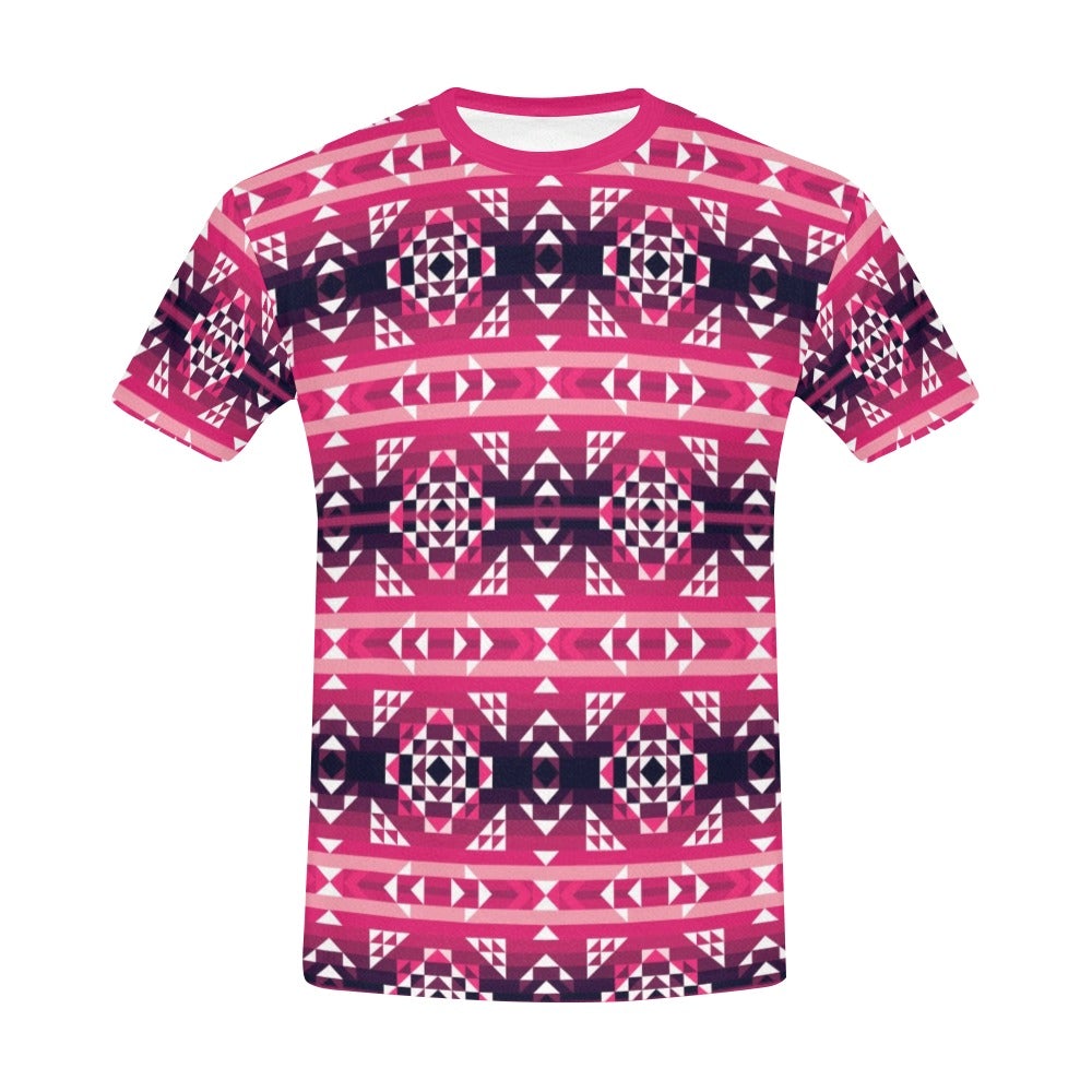 Royal Airspace Red All Over Print T-Shirt for Men (USA Size) (Model T40) All Over Print T-Shirt for Men (T40) e-joyer