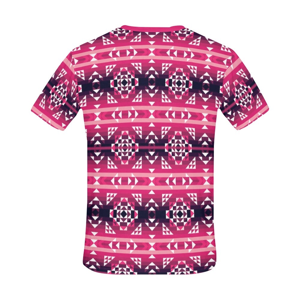 Royal Airspace Red All Over Print T-Shirt for Men (USA Size) (Model T40) All Over Print T-Shirt for Men (T40) e-joyer