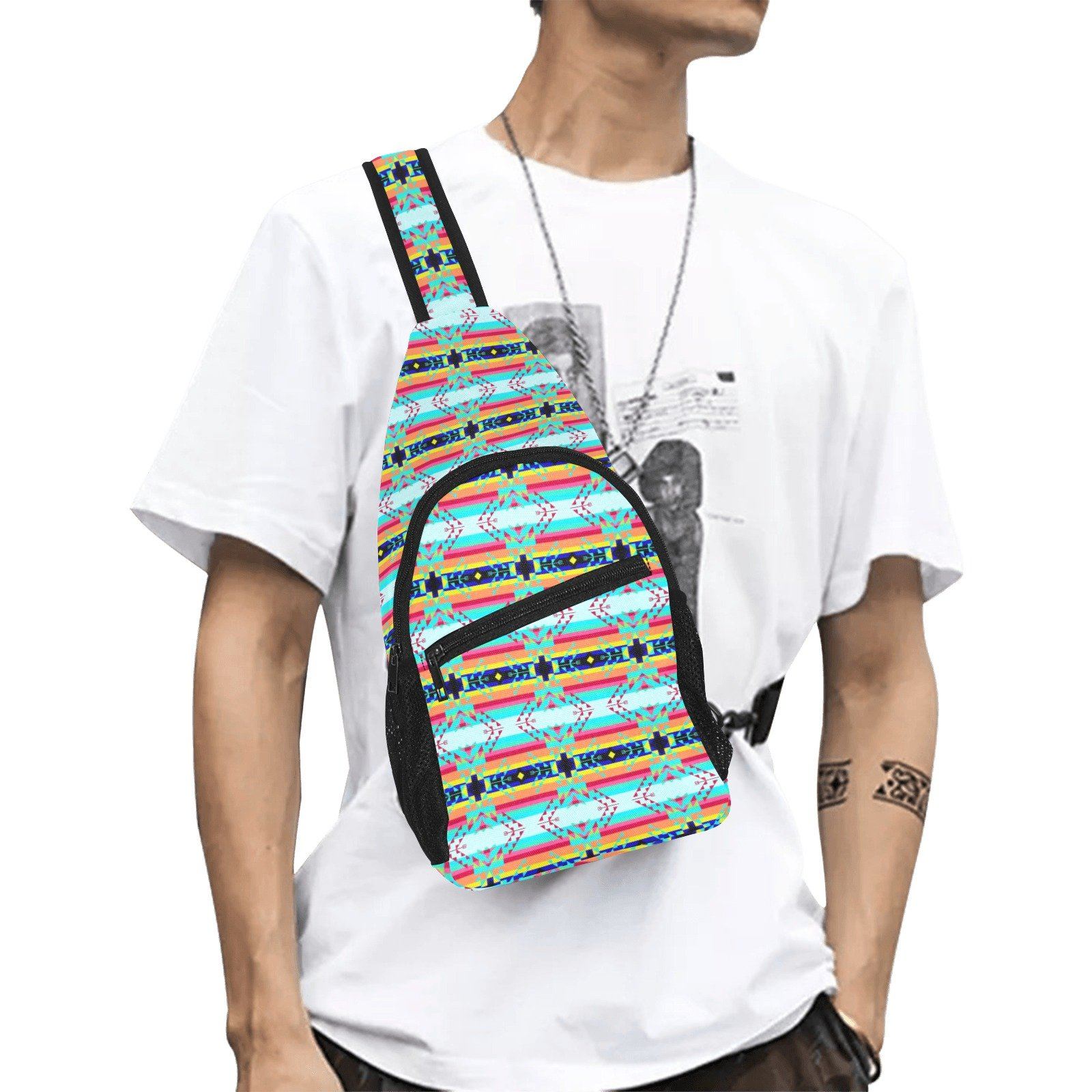 Sacred Spring All Over Print Chest Bag (Model 1719) All Over Print Chest Bag (1719) e-joyer