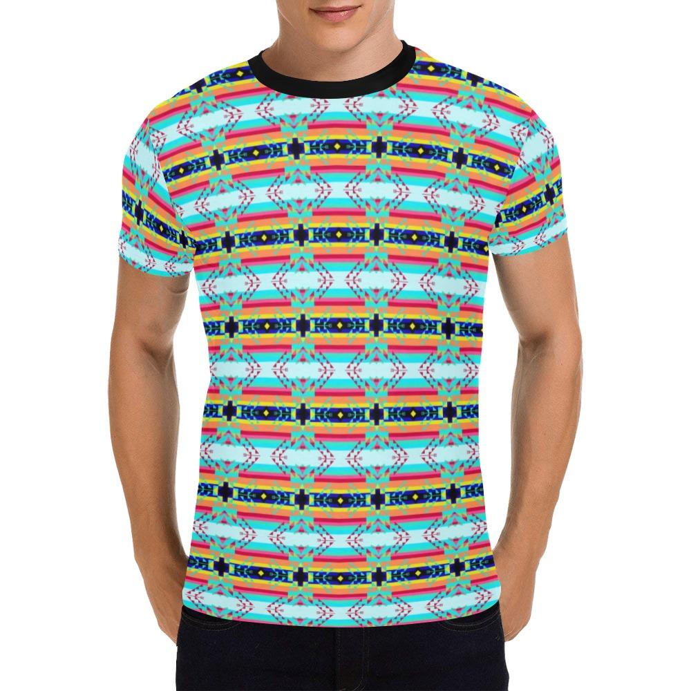 Sacred Spring All Over Print T-Shirt for Men (USA Size) (Model T40) All Over Print T-Shirt for Men (T40) e-joyer