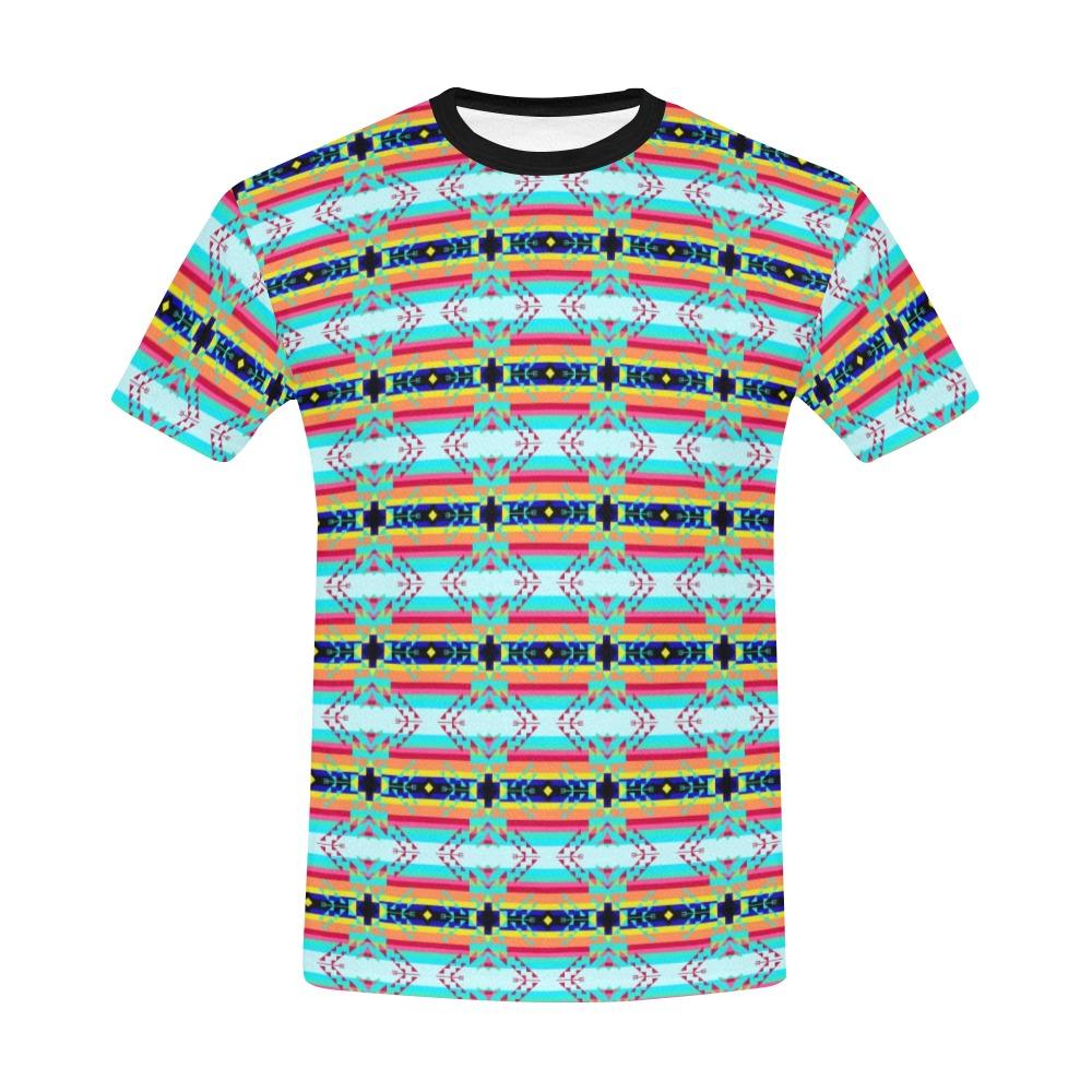 Sacred Spring All Over Print T-Shirt for Men (USA Size) (Model T40) All Over Print T-Shirt for Men (T40) e-joyer
