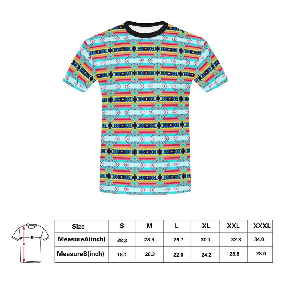 Sacred Spring All Over Print T-Shirt for Men (USA Size) (Model T40) All Over Print T-Shirt for Men (T40) e-joyer