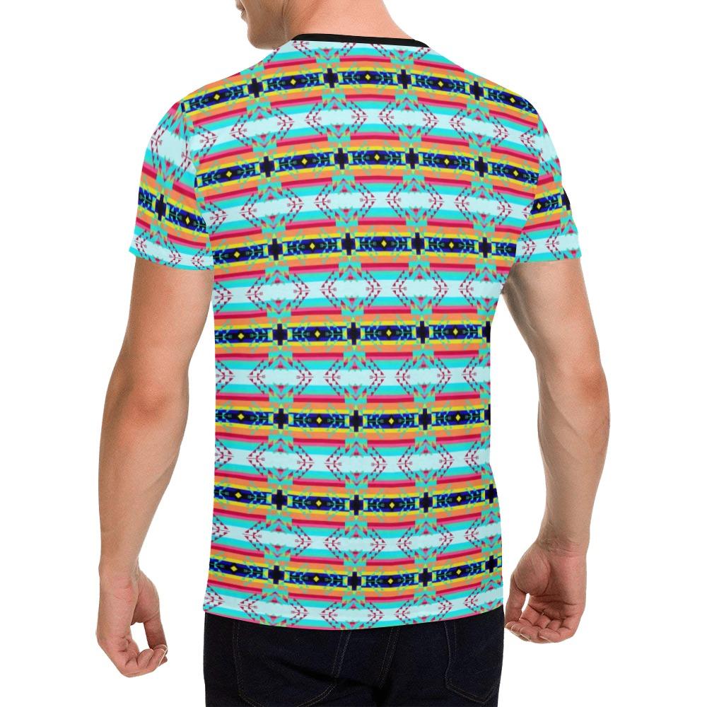 Sacred Spring All Over Print T-Shirt for Men (USA Size) (Model T40) All Over Print T-Shirt for Men (T40) e-joyer