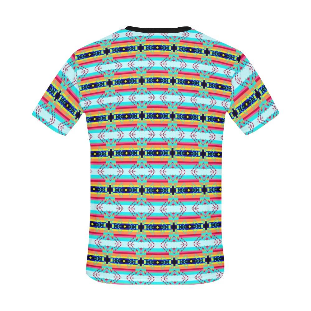 Sacred Spring All Over Print T-Shirt for Men (USA Size) (Model T40) All Over Print T-Shirt for Men (T40) e-joyer