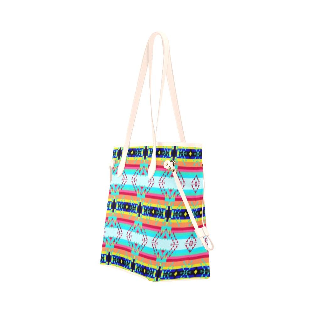 Sacred Spring Clover Canvas Tote Bag (Model 1661) Clover Canvas Tote Bag (1661) e-joyer