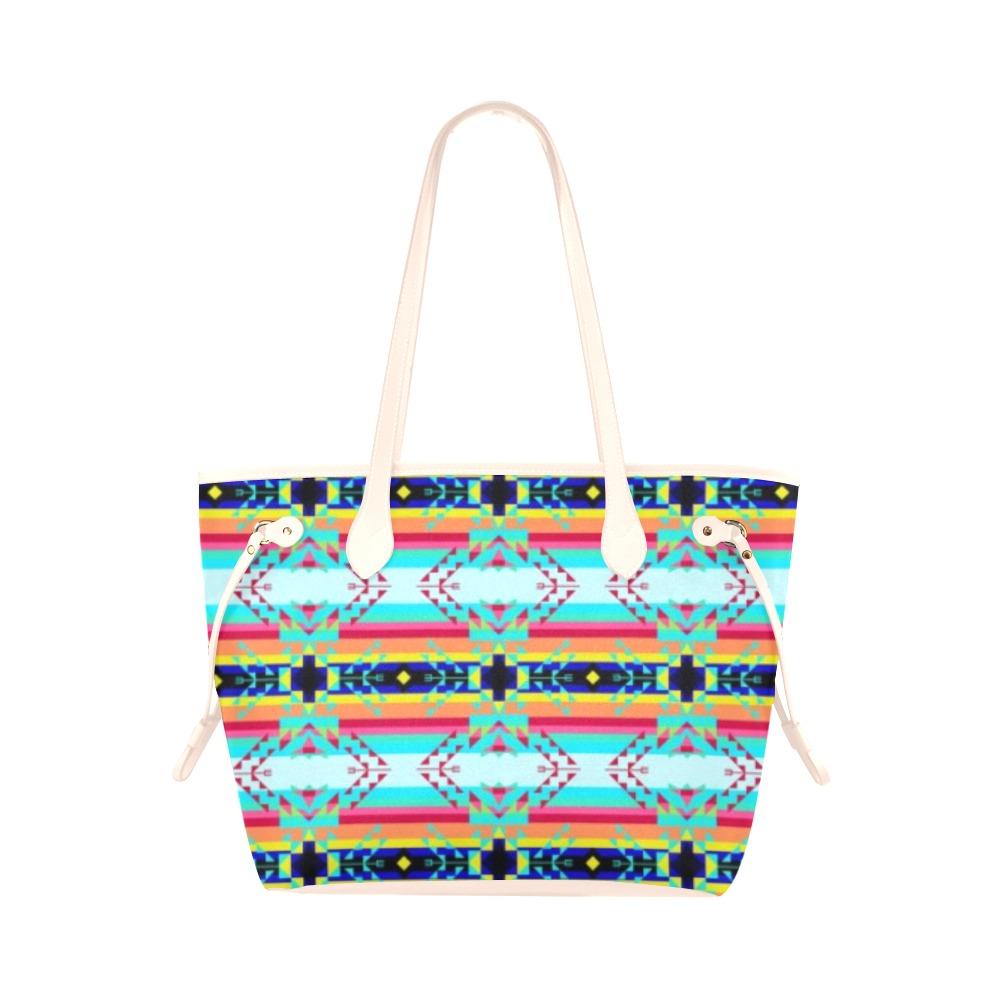 Sacred Spring Clover Canvas Tote Bag (Model 1661) Clover Canvas Tote Bag (1661) e-joyer