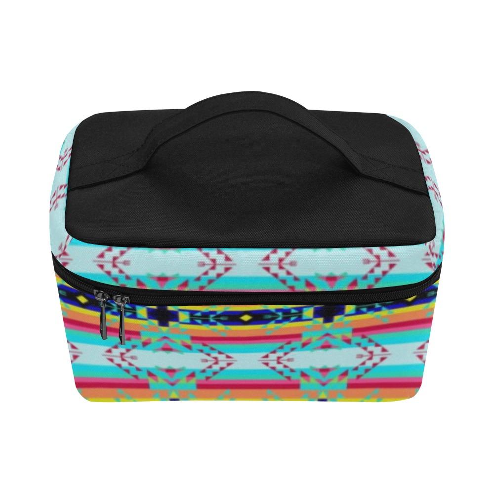 Sacred Spring Cosmetic Bag/Large (Model 1658) Cosmetic Bag e-joyer