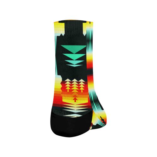 Sage Fire and Sky Crew Socks Crew Socks e-joyer