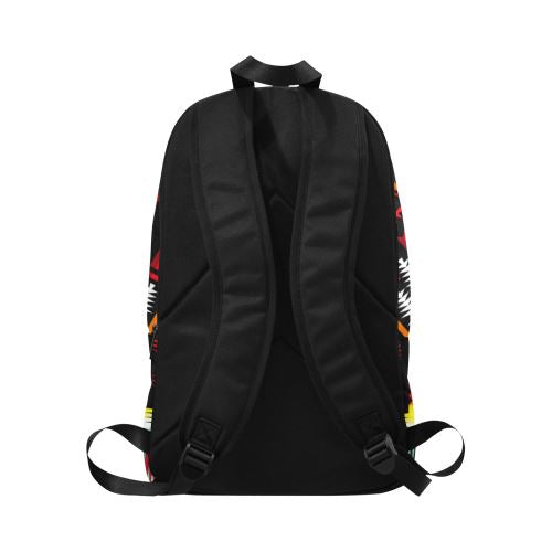Sage Fire and Sky Fabric Backpack for Adult (Model 1659) Casual Backpack for Adult (1659) e-joyer