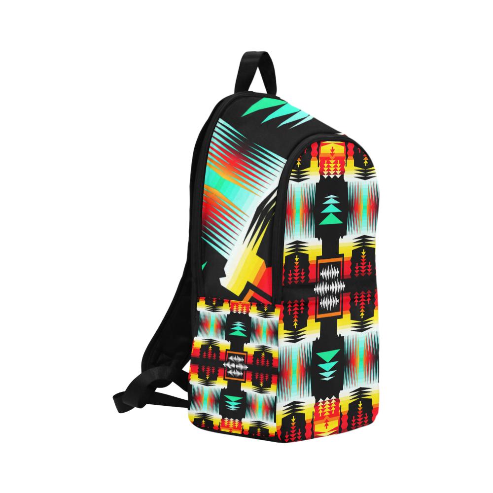 Sage Fire and Sky Large Backpack (Model 1659) Casual Backpack for Adult (1659) e-joyer