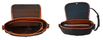 Sage Fire and Sky on White Saddle Bag/Small (Model 1649) Full Customization Saddle Bag/Small (Full Customization) e-joyer