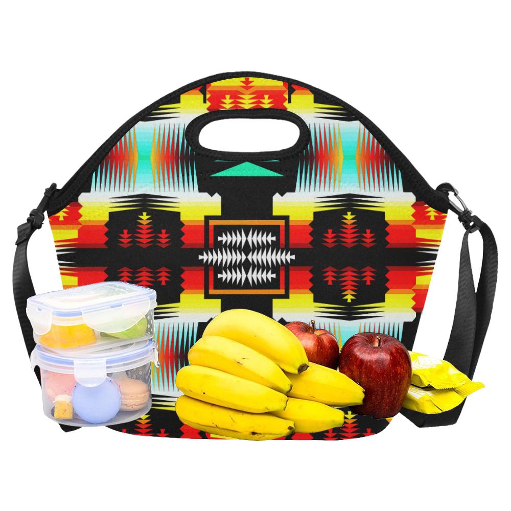Sage Fire Large Insulated Neoprene Lunch Bag That Replaces Your Purse (Model 1669) Neoprene Lunch Bag/Large (1669) e-joyer