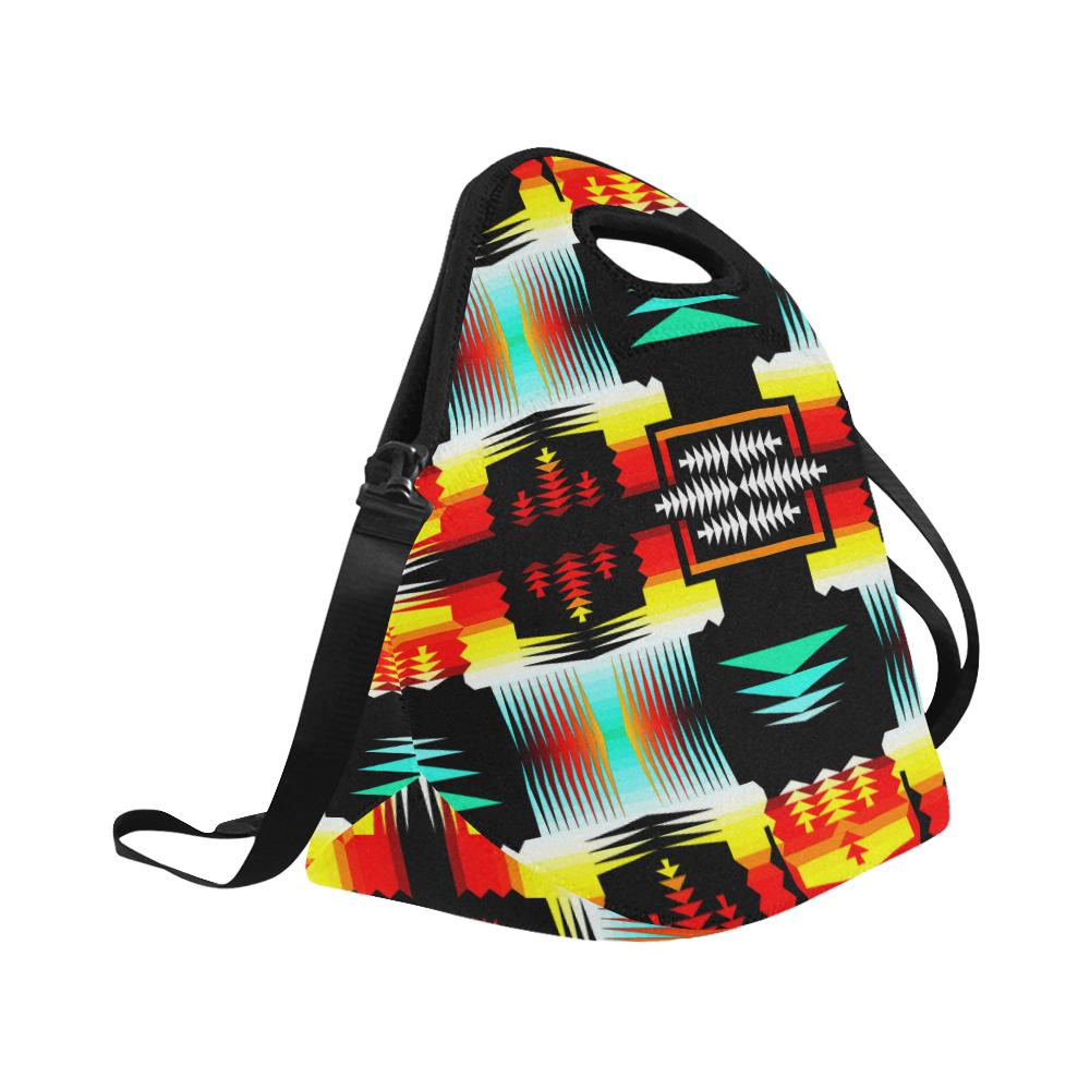 Sage Fire Large Insulated Neoprene Lunch Bag That Replaces Your Purse (Model 1669) Neoprene Lunch Bag/Large (1669) e-joyer