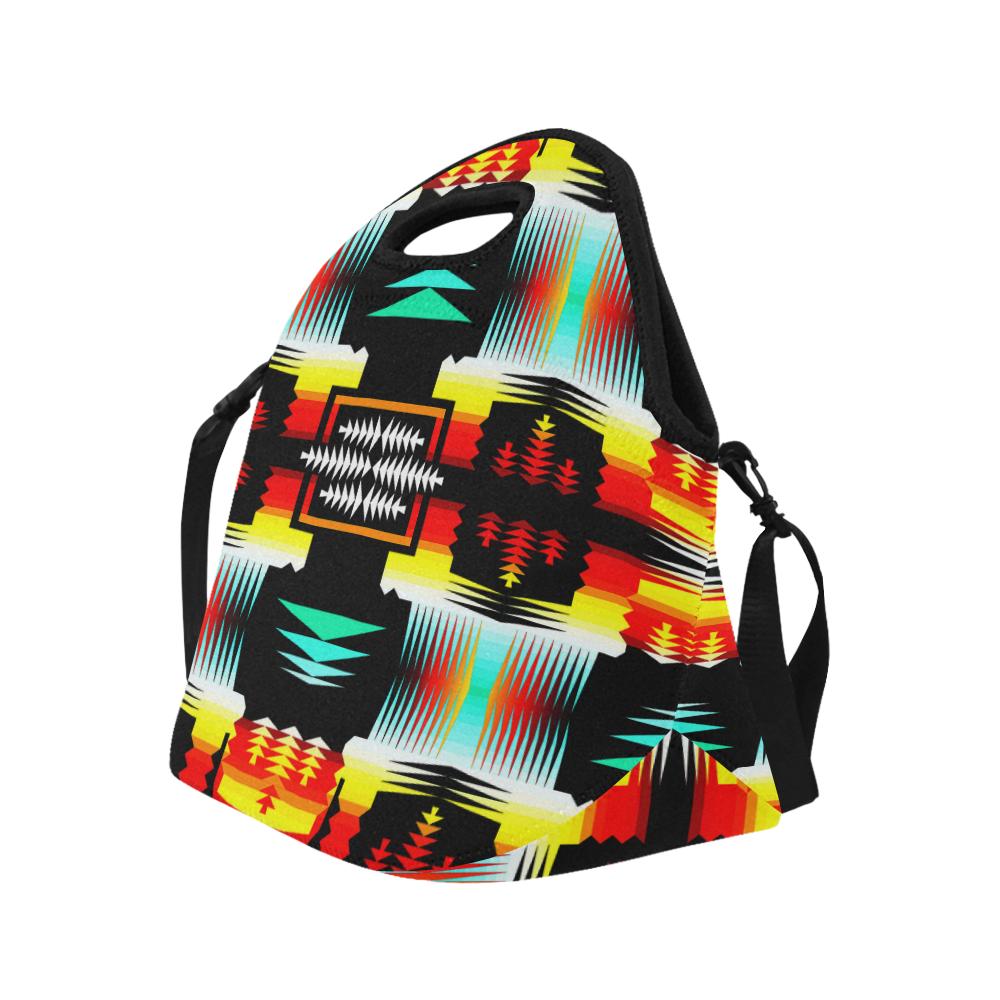 Sage Fire Large Insulated Neoprene Lunch Bag That Replaces Your Purse (Model 1669) Neoprene Lunch Bag/Large (1669) e-joyer