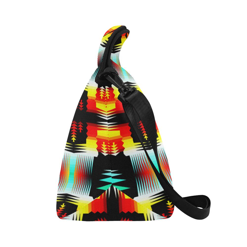 Sage Fire Large Insulated Neoprene Lunch Bag That Replaces Your Purse (Model 1669) Neoprene Lunch Bag/Large (1669) e-joyer