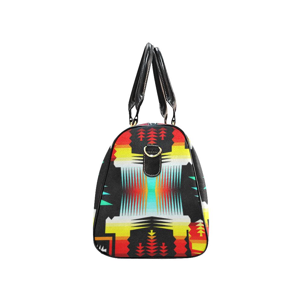 Sage Fire Revamp II New Waterproof Travel Bag/Small (Model 1639) Waterproof Travel Bags (1639) e-joyer