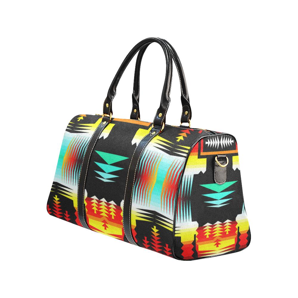 Sage Fire Revamp New Waterproof Travel Bag/Small (Model 1639) Waterproof Travel Bags (1639) e-joyer