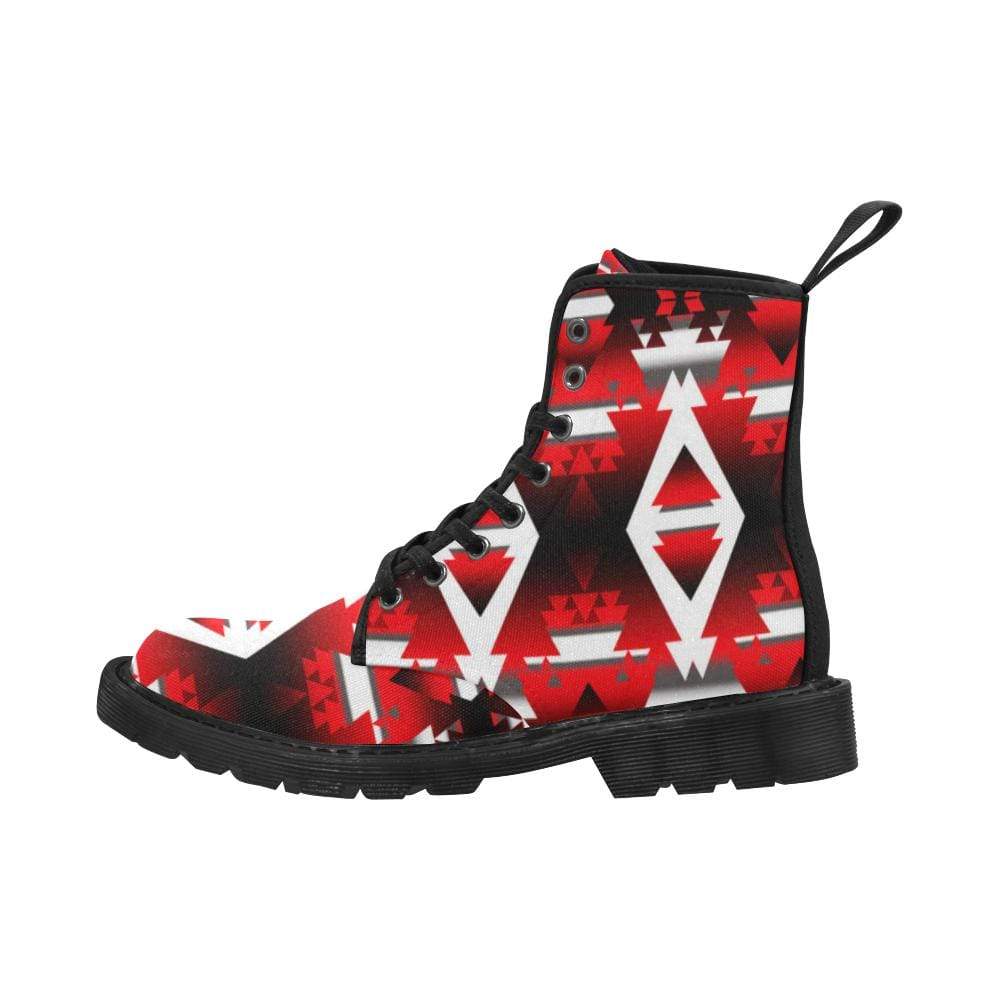 Sierra Winter Camp Boots for Men (Black) (Model 1203H) Martin Boots for Men (Black) (1203H) e-joyer