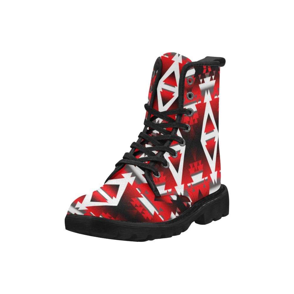 Sierra Winter Camp Boots for Men (Black) (Model 1203H) Martin Boots for Men (Black) (1203H) e-joyer