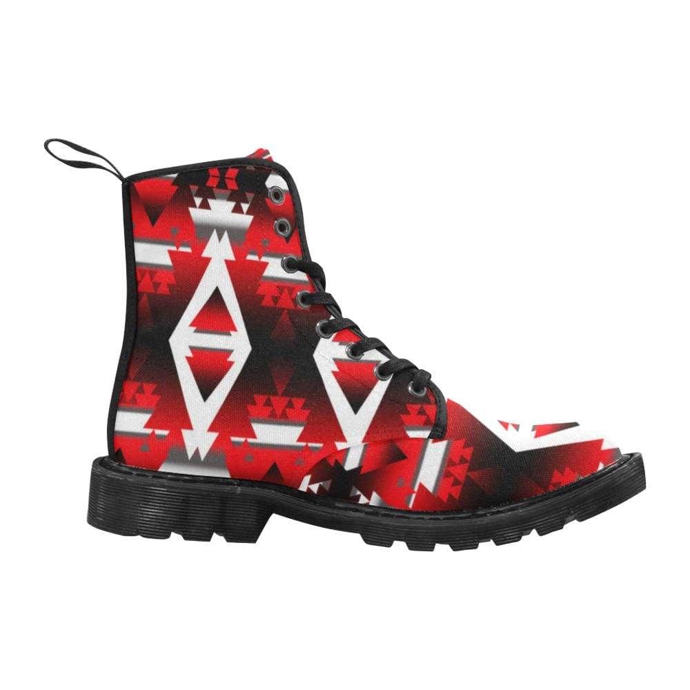 Sierra Winter Camp Boots for Men (Black) (Model 1203H) Martin Boots for Men (Black) (1203H) e-joyer