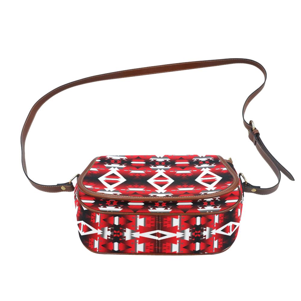 Sierra Winter Camp Saddle Bag/Small (Model 1649) Full Customization Saddle Bag/Small (Full Customization) e-joyer