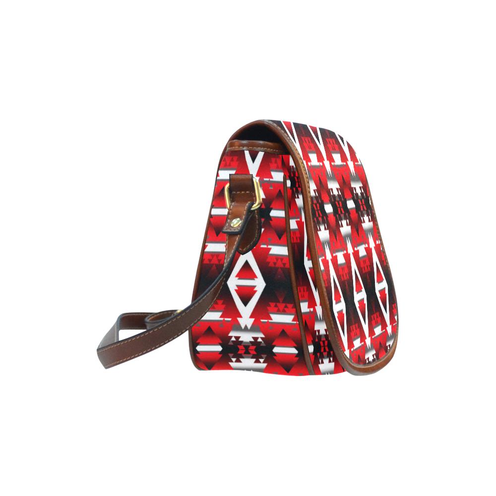 Sierra Winter Camp Saddle Bag/Small (Model 1649) Full Customization Saddle Bag/Small (Full Customization) e-joyer