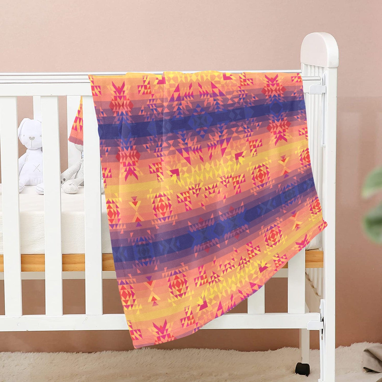 Soleil Indigo Baby Blanket 30"x40" Baby Blanket 30"x40" e-joyer 