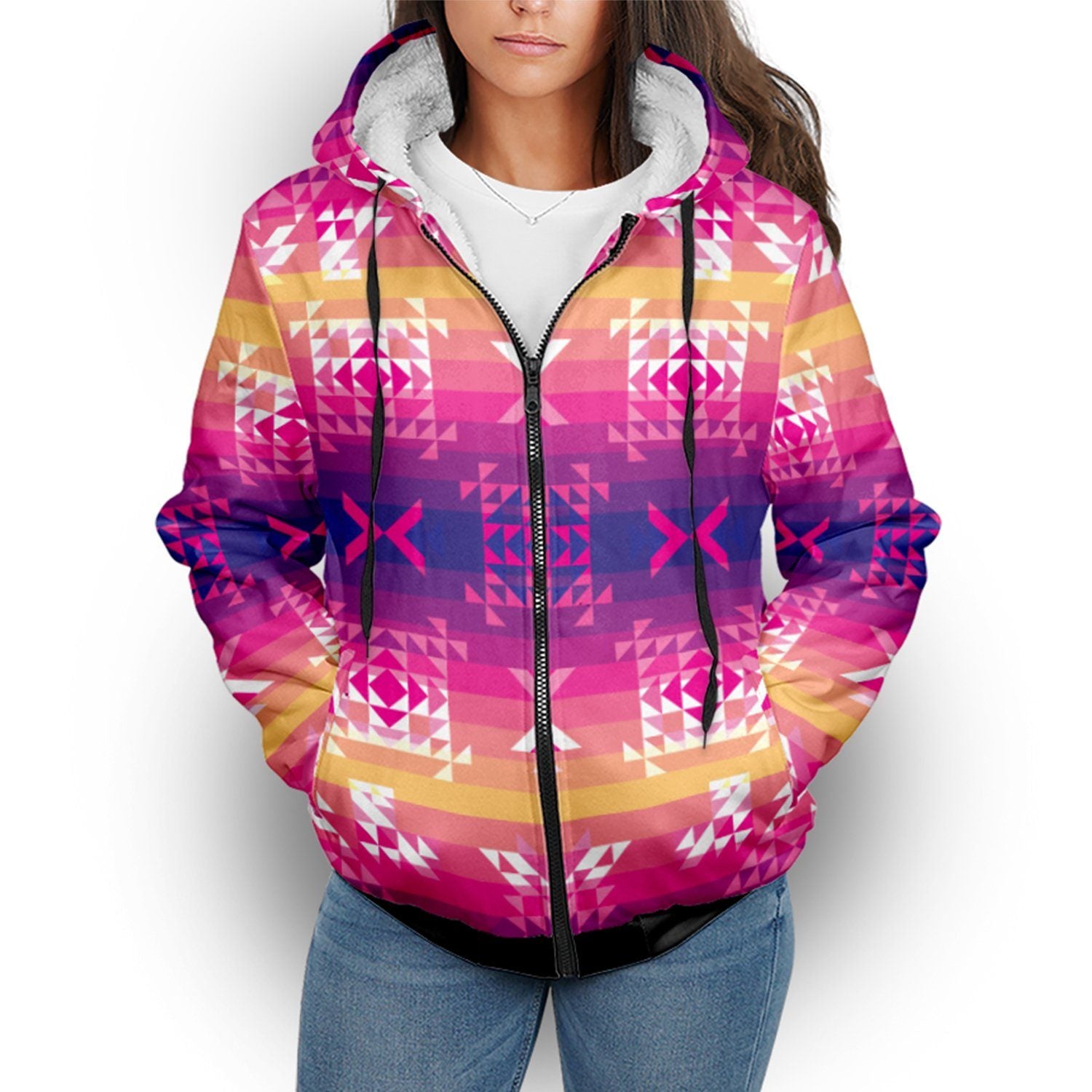 Soleil Overlay LG Sherpa Hoodie hoodie Herman