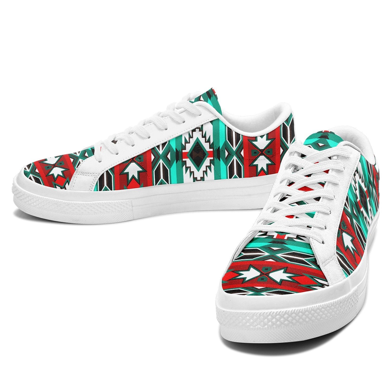 Southwest Journey Aapisi Low Top Canvas Shoes White Sole 49 Dzine