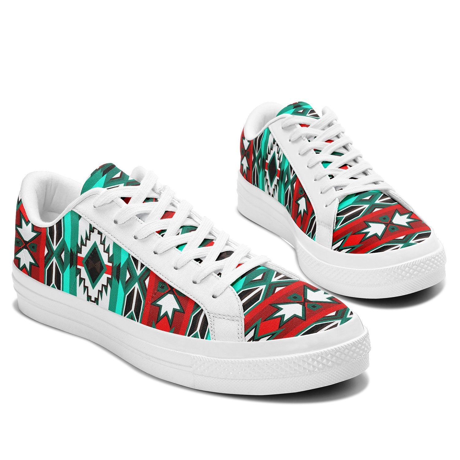 Southwest Journey Aapisi Low Top Canvas Shoes White Sole 49 Dzine