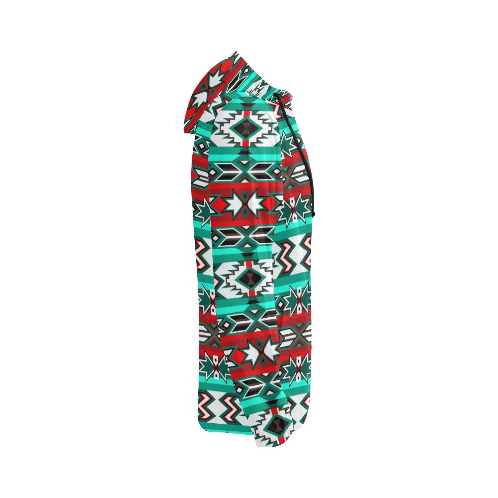 Southwest Journey All Over Print Full Zip Hoodie for Women (Model H14) All Over Print Full Zip Hoodie for Women (H14) e-joyer