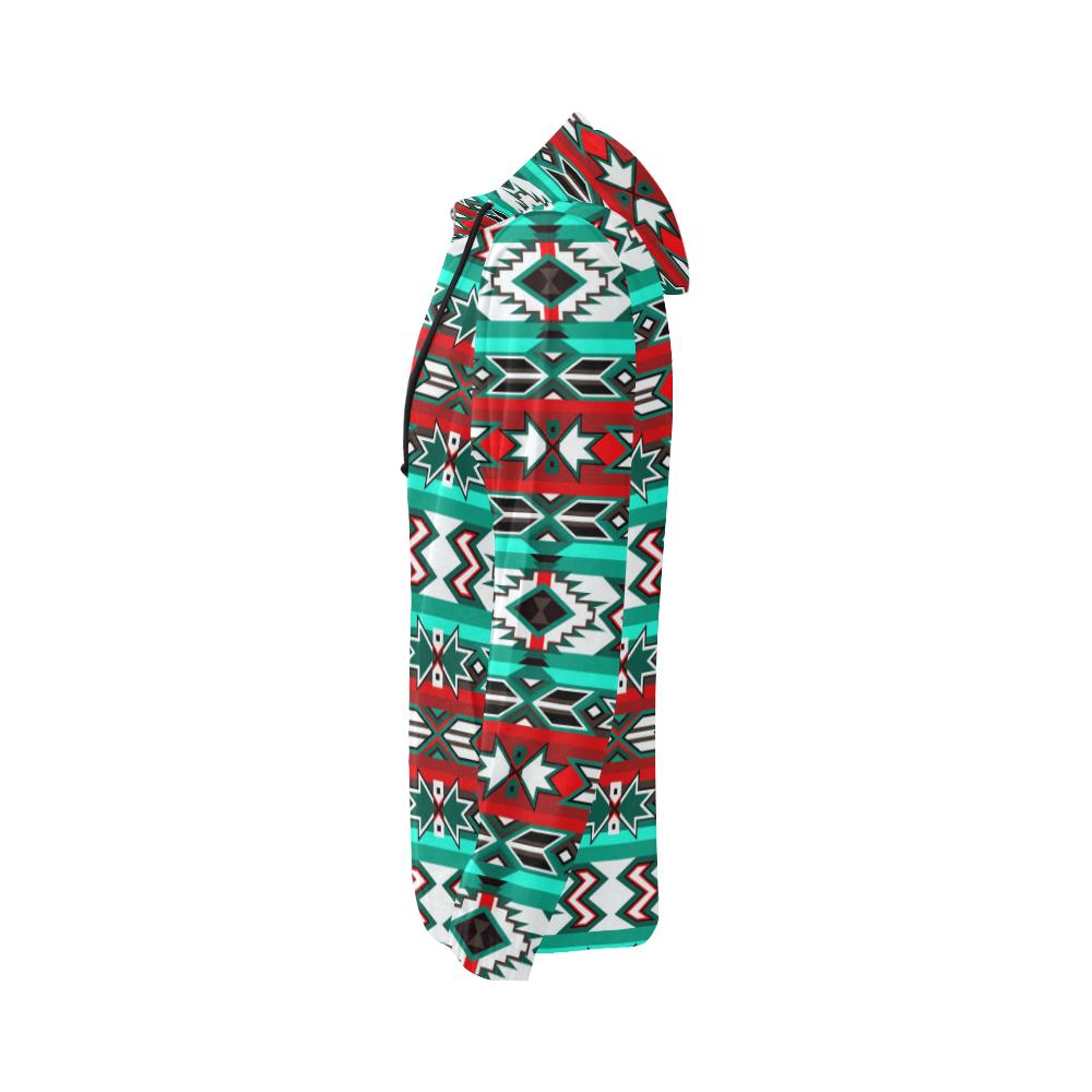 Southwest Journey All Over Print Full Zip Hoodie for Women (Model H14) All Over Print Full Zip Hoodie for Women (H14) e-joyer