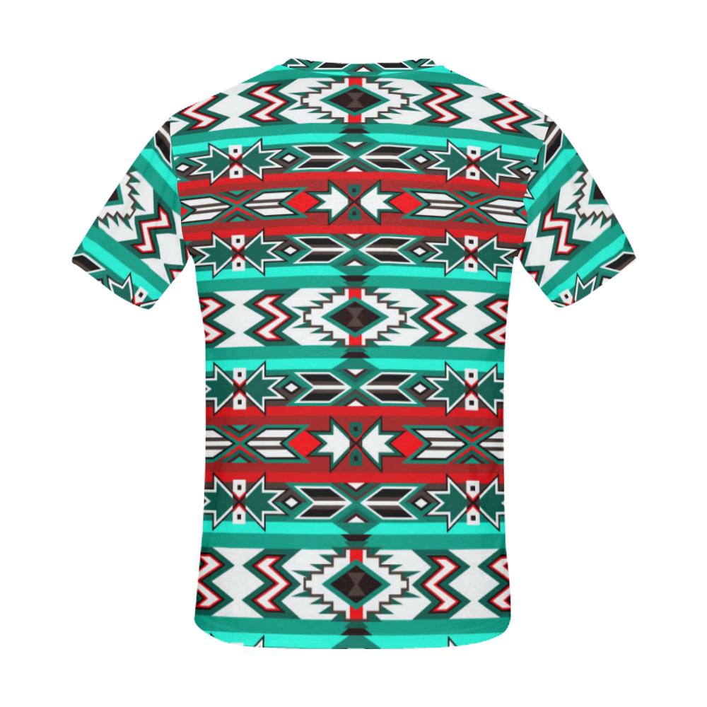 Southwest Journey All Over Print T-Shirt for Men (USA Size) (Model T40) All Over Print T-Shirt for Men (T40) e-joyer