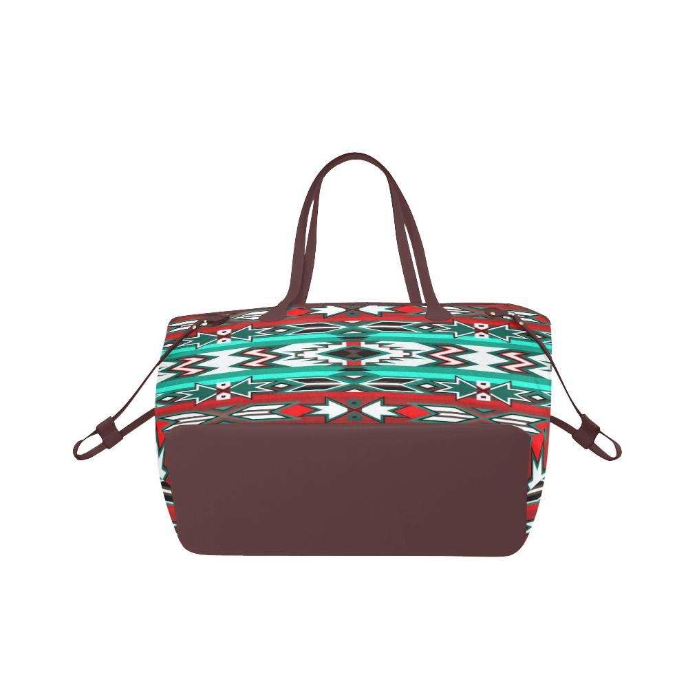 Southwest Journey Clover Canvas Tote Bag (Model 1661) Clover Canvas Tote Bag (1661) e-joyer