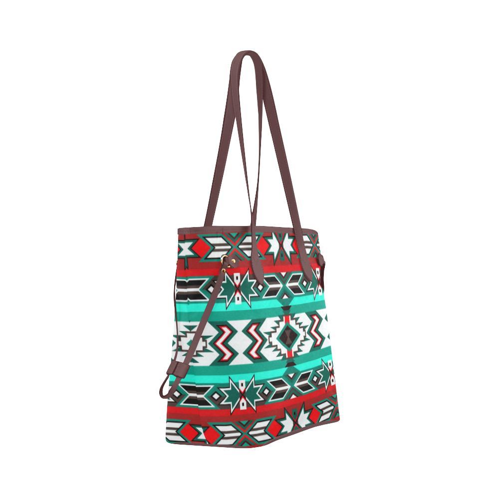 Southwest Journey Clover Canvas Tote Bag (Model 1661) Clover Canvas Tote Bag (1661) e-joyer